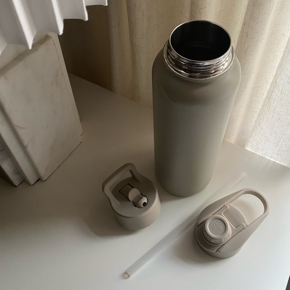 Simple Modern Summit Water Bottle 40oz - Almond Birch - Picture 8 of 11